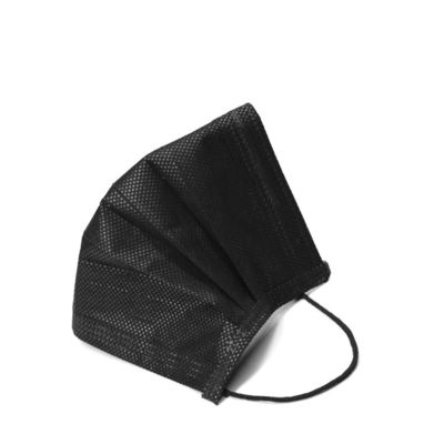 Non Woven Fashion Black CE FDA 17.5*9.5 Medical Face Mask